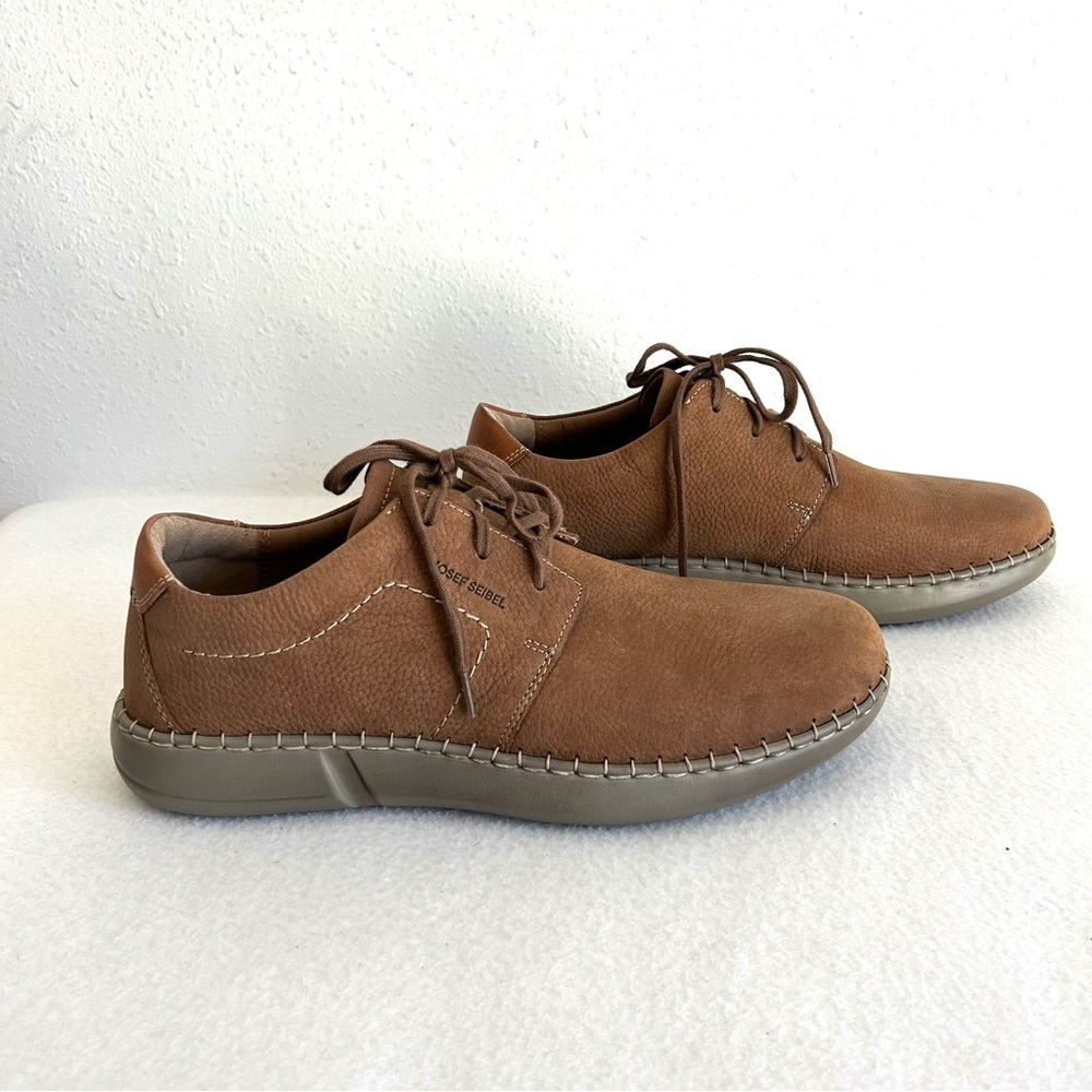 Josef Seibel Casual Shoes Louis 01 Lace Up Men’s Size 45 EU / 11 US Brown New - Picture 6 of 11